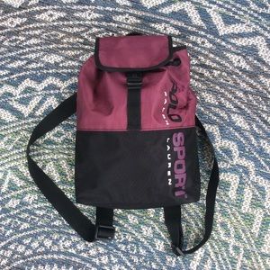 VTG polo sport knapsack mini backpack polo bag